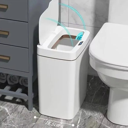  Smart Bathroom Trash Can 